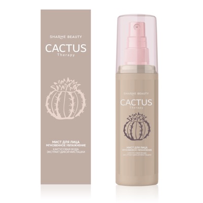 Мист для лица «Мгновенное увлажнение» CACTUS Therapy, 100 мл
